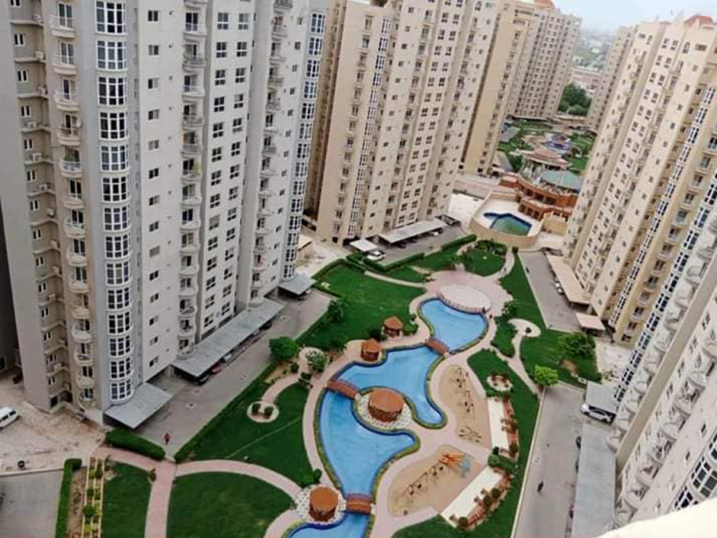 Creek Vista Apartments Dha Phase 8 Karachi Waterf Fountain Views