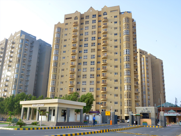 Creek Vista Apartments Dha Karachi Main Entrance