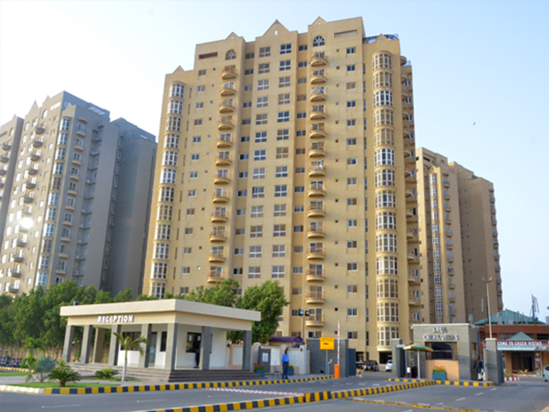Creek Vista Apartments Dha Karachi Main Entrance